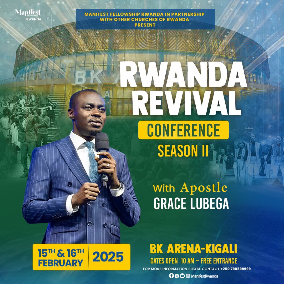 The Man of God is coming back home <a href="/Phanerookampala/">Phaneroo</a> <a href="/Manifest_Rwanda/">Manifest Rwanda</a> 
Register here  👉🏼manifestrwanda.org