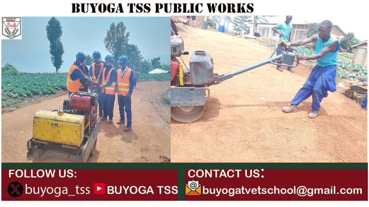 🚧 Real-World Skills in Action! 🚧
Trainees of Building &amp; Construction Services Sector at BUYOGA TSS are hard at work, applying their skills to build durable infrastructure! They are gaining hands-on experience in construction. <a href="/NESA_Rwanda/">NESA Rwanda</a>  <a href="/RTB_Rwanda/">Rwanda TVET Board</a> <a href="/rulindodistrict/">Rulindo District</a>