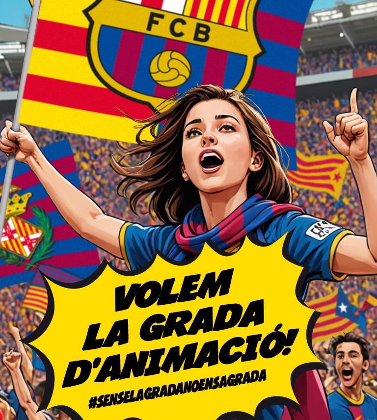 No defallim! #VolemLaGradaDAnimacio
#SenseLaGradaNoEnsAgrada