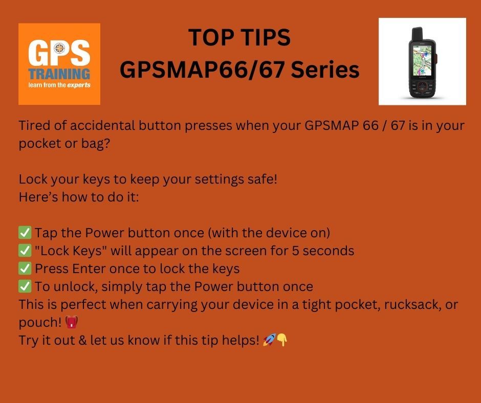 GPSTraining's tweet image. If your enjoying our top tips, why not sign up to our Online Resource where you will find endless information and training for your specific GPS Unit. buff.ly/3E8TEen
#GPSTopTip #NavigationMadeEasy #HikingTech #OutdoorAdventure #TrailNavigation