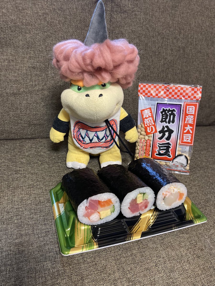 ochadzuke394593's tweet photo. 節分
#クッパJr. https://t.co/TpHVg81Mjn
