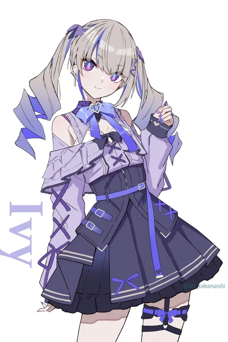 ブルーベリー色の地雷ちゃん 
