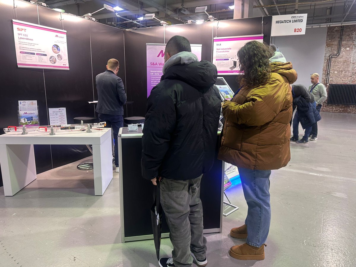 Eurotrophex's tweet photo. Come &amp; see Megatech /  Megacold the certified distribution agents for the S&amp;A's recirculating water chillers today from 9am at #eurotrophex2025 stand B20
Venue: #stationberlin Luckenwalder Str. 4-6, 10963 Berlin, Germany.
Entrance is free and you can also register online. https://t.co/meRGve88km