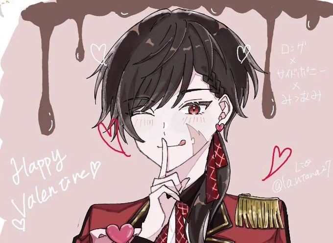 #明越絵 絵チャありがとうございました˘ ᴗ  ̫ ᴗ ˘遅筆すぎて申し訳ない 