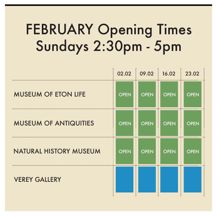 Eton College Museums and Galleries tweet media