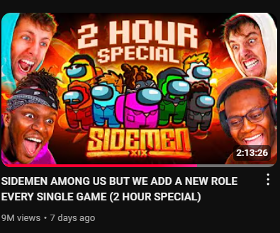 Lazarbeam's tweet photo. @Sidemen @CHIPFAT_  9 mil in a week... so when are we doing the 3 hour episode? https://t.co/9ctnTJtw5j
