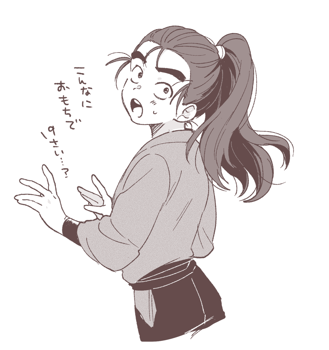 すっぴん(?)チャワユだね… 