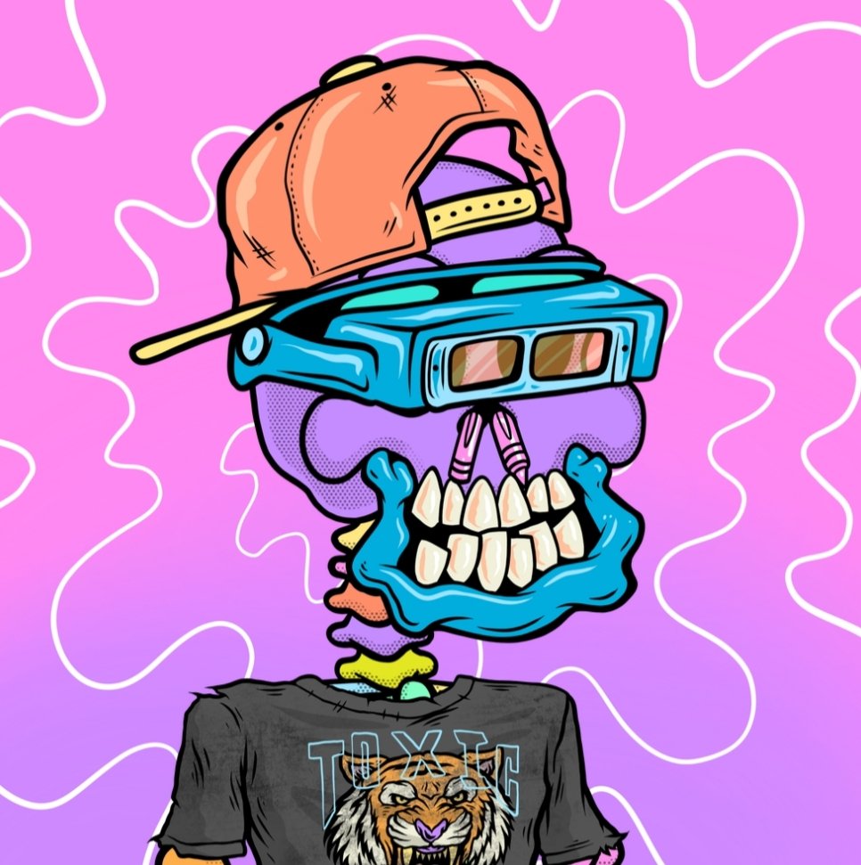 <a href="/ToxicSkullsClub/">Toxic Skulls Club</a> isn’t just an NFT collection—it’s a movement powered by fearless artists &amp; an unstoppable community! Each skull is hand-drawn perfection, each holder a part of something bigger. Art. Identity. Legacy.
This is more than a club. This is a revolution. Are you in?