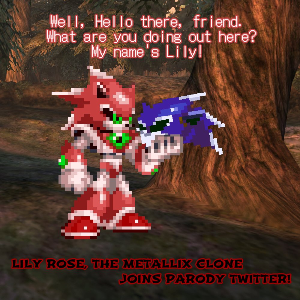 Lily Rose, Metallo-Organic Hedgehog tweet media