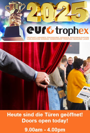Eurotrophex's tweet photo. #Eurotrophex2025 doors open today at 9 a.m!
Venue: #STATIONBerlin Luckenwalder Str. 4-6, 10963 Berlin, Germany.
Entrance is free and you can also register online for your free pass.
⬇️⬇️⬇️
https://t.co/yLusf2HwCc
#trophies #Awards #engraving #sublimation #personalisation #medals https://t.co/B1F1hkCY8h
