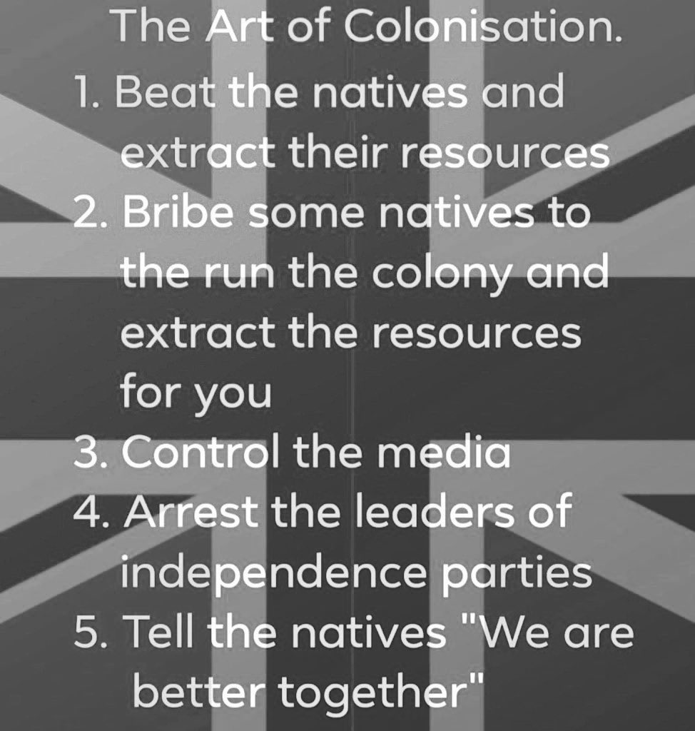 <a href="/IndigoFast/">James Dewar</a> <a href="/kerrygill2/">Kerry Gill</a> Yet the Scots don’t have a veto on any English legislation. 

Colonialism…….