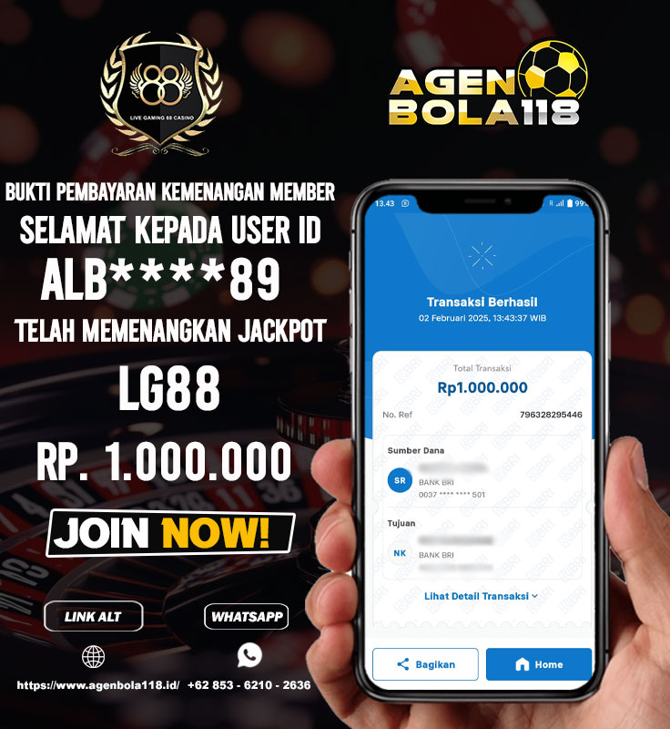 Mau menang banyak, mainnya di situs AGENBOLA118 bit.ly/4jwVeHk