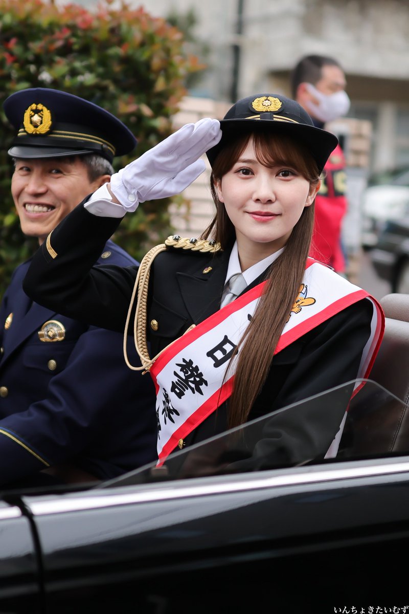 20250202 ねりま安心安全フェス2025 一日警察署長の加藤史帆ちゃん