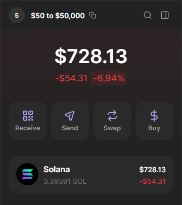 Two days ago, the 1000x Challenge: $50 to $50,000 started.

Now it's already $728, which means 15x in just 48 hours.

The win rate of the trades is 90%, and everything is LIVE.

Access is open to everyone and it's completely free:

Like, RT, and drop any comment – it's as simple