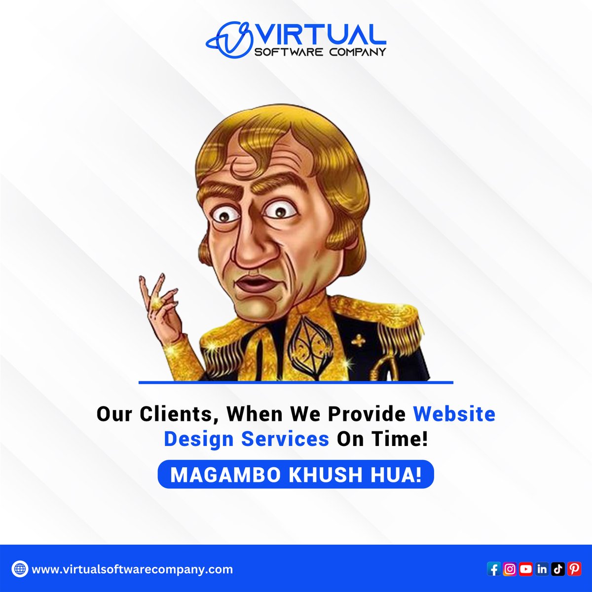 VirtualSoftComp's tweet image. When we deliver top-notch website designs on time, our clients&apos; smiles say it all! 😄✨

#ClientJoy #OnTimeSuccess #webdesignexperts #DesignDelight #HappyClients #CreativeExcellence #WebDesignMagic #DigitalSuccess