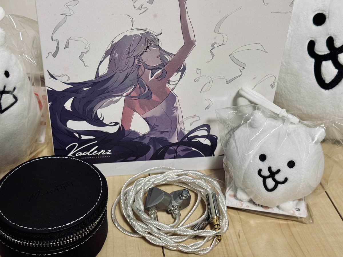 🐈‍⬛ ゆるふわオーディオ日記blog🐈 
🎊1万フォロワーの感謝プレゼント企画📦
 
✅水月雨 MOONDROP Kadenz 終章
✅にゃんこ大商店オリジナル マスコット ネコ

の推しセットを<a href="/snow_el/">すのー🐈</a>のフォロワー1名様にプレゼントします

応募要件：本ポストをいいね 
締め切り2/16

企画詳細はBlogにて(*'▽')つ