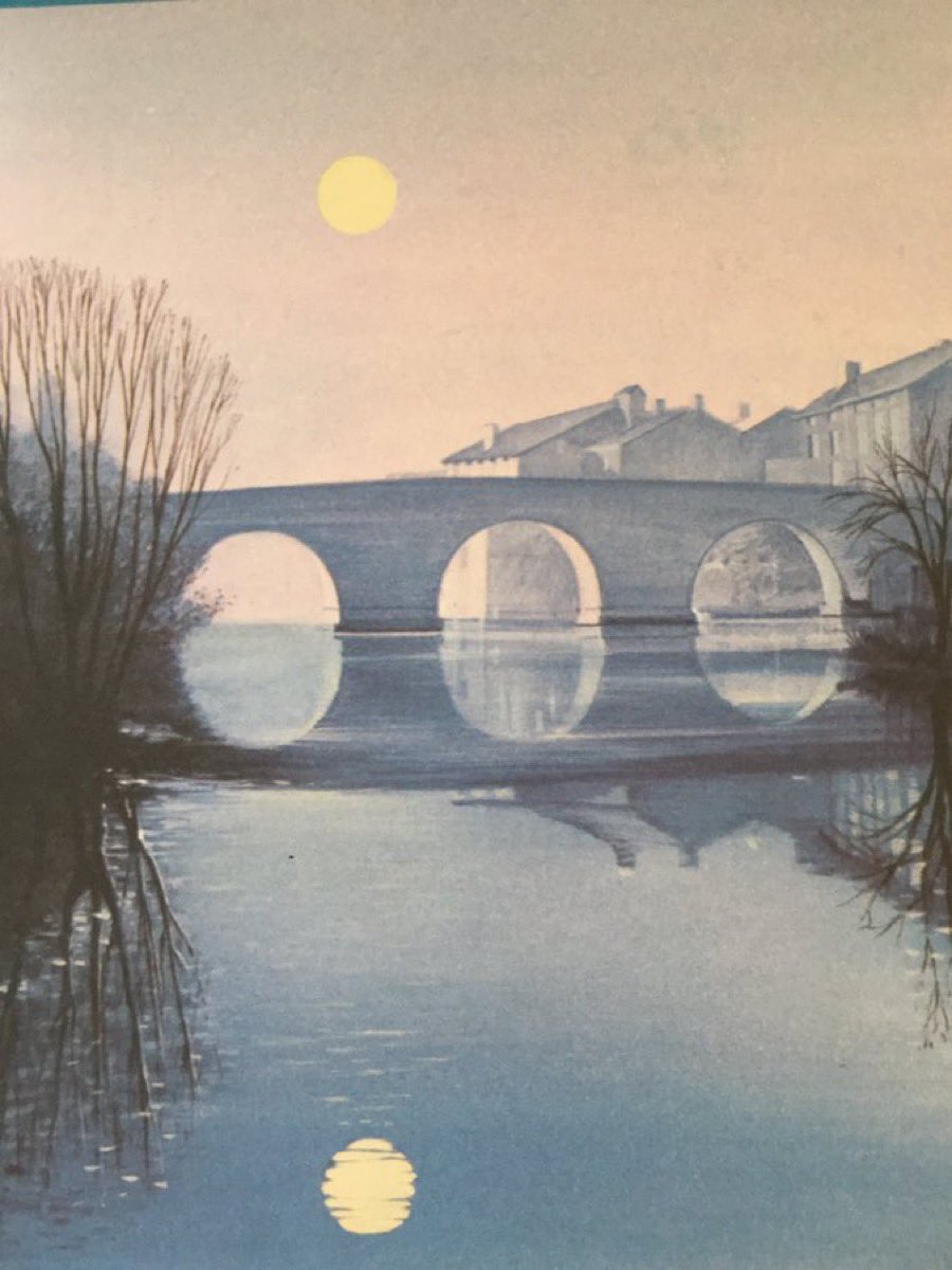 Today is Candlemas- which must be the best name in the calendar. 
Candlemas - a celebration of the return of light

Artist: Gerald Witcomb