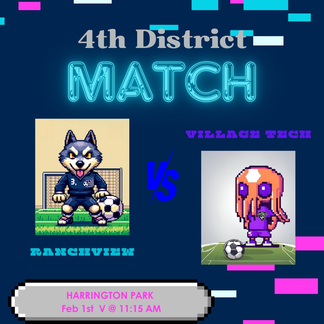 RanchviewSoccer's tweet image. Game Day @ Harrington Park
4th Game of District Play

Wolves vs. Viper Squids

District 9-4A
2025 District Soccer Cont.
🎇2⃣0⃣2⃣5⃣🎇

#WolvepackSoccer💙⚽️🐺
#SoccerFamily⚽️
#WolfPackNation🐺

@RanchviewWolves
@CFBISD
@RHSFAM1LY
@RALeo1974
@LethalSoccer
@tascosoccer
@uiltexas
