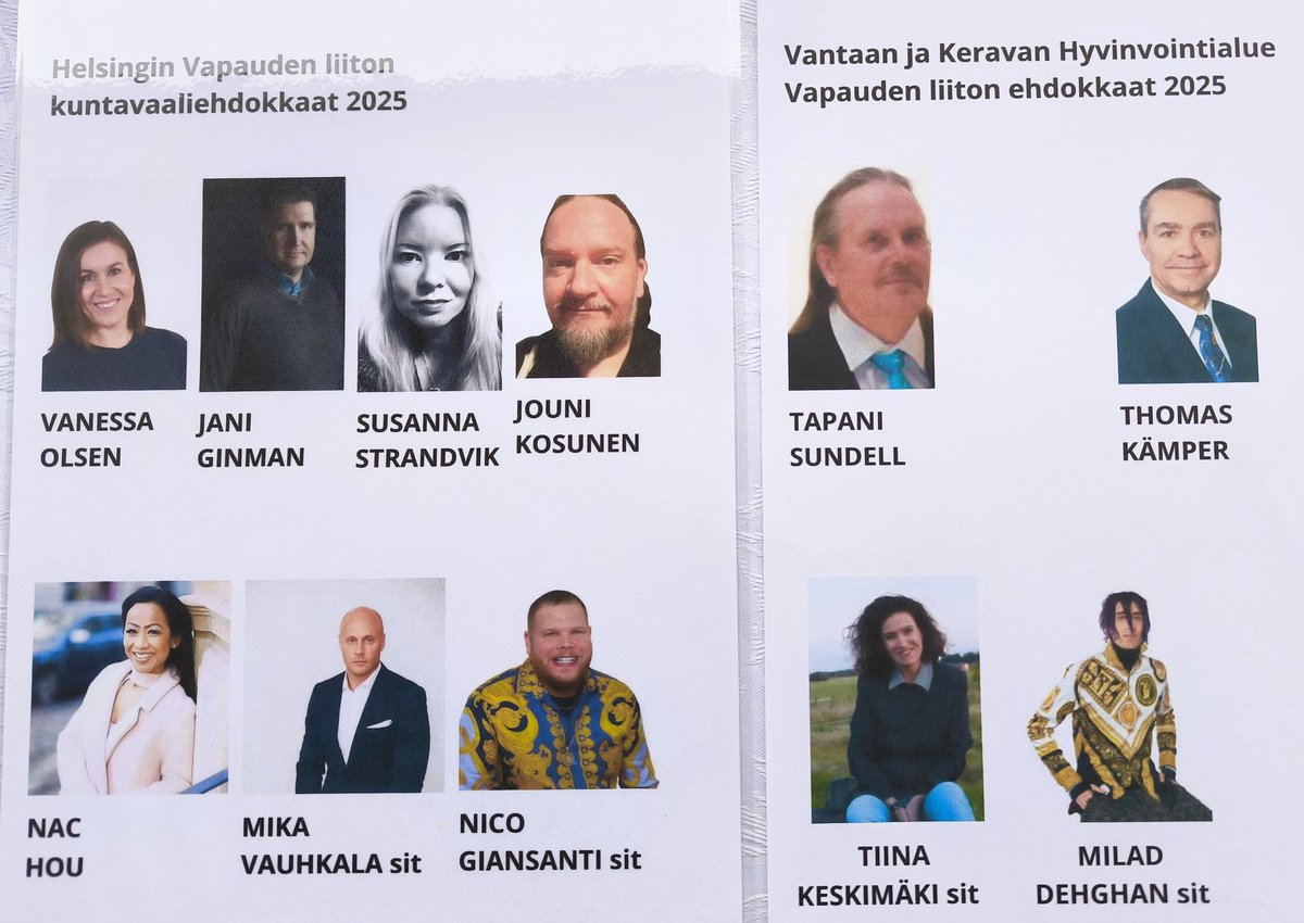 TiinaKeskimki's tweet image. Tässä @VLpuolue:en ehdokkaat kuntavaaleissa @helsinki ja @VantaanKaupunki sekä aluevaaleissa @vakehyva. 

@Terrrieri @GinmanJani52184 @StrandvikS @Jouni54188669 #NacHou @MikaVauhkala @ReaverTeknoGods @t_sundell @tlkaemper @TiinaKeskimki @Outgangg33