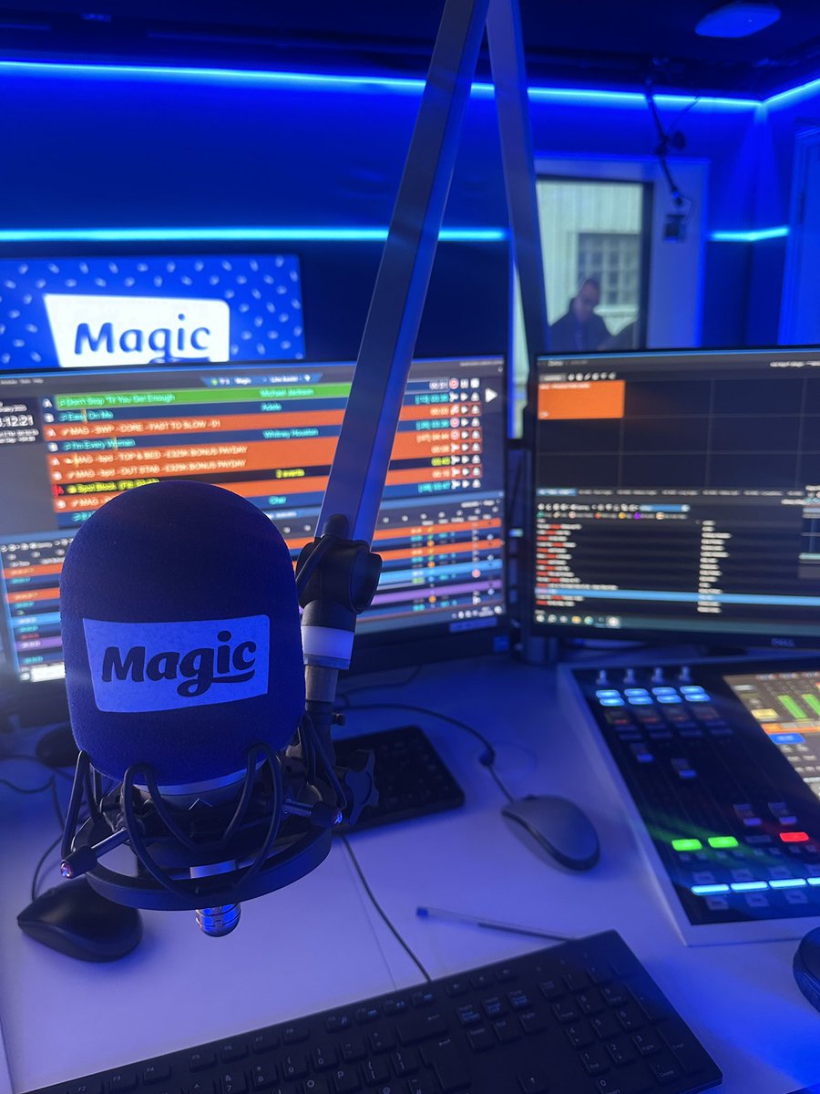 📻 Morning from <a href="/magicfm/">Magic Radio</a> HQ 🎧
