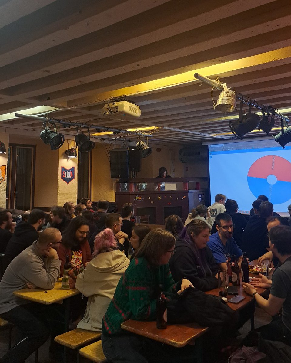 #Throwback zu unserem legendären Nikolaus-Stammtisch im STuK mit <a href="/eSports_MD/">Magdeburg eSports e.V.</a>  &amp; <a href="/berlinesports/">1. Berliner eSport-Club</a>! 
Dank unserer #eSport-Cracks ging der Pokal wieder nach Leipzig!  
Danke an alle, die da waren, ihren Verein angefeuert haben und diesen Abend so besonders gemacht haben! <3
#LESGO