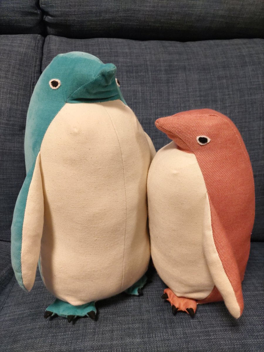 大変遅くなりましたが、
<a href="/nuwasu1/">nuwasu</a> さんからあでり（小）が無事届きました📬
相方ができてなんだか嬉しそうです(*´꒳`*)
大切にしますね🐧