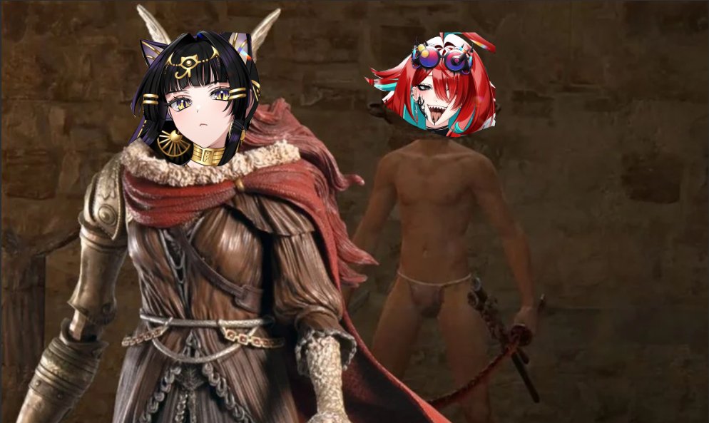 harukami_2277's tweet image. มิเลนเนีย ❎
มาเลเนีย ✅
let me solo her  คือ  พี่เดฟ 😂
**eldenring meme**
#MillenARP #DEVARP #UtopiaARP