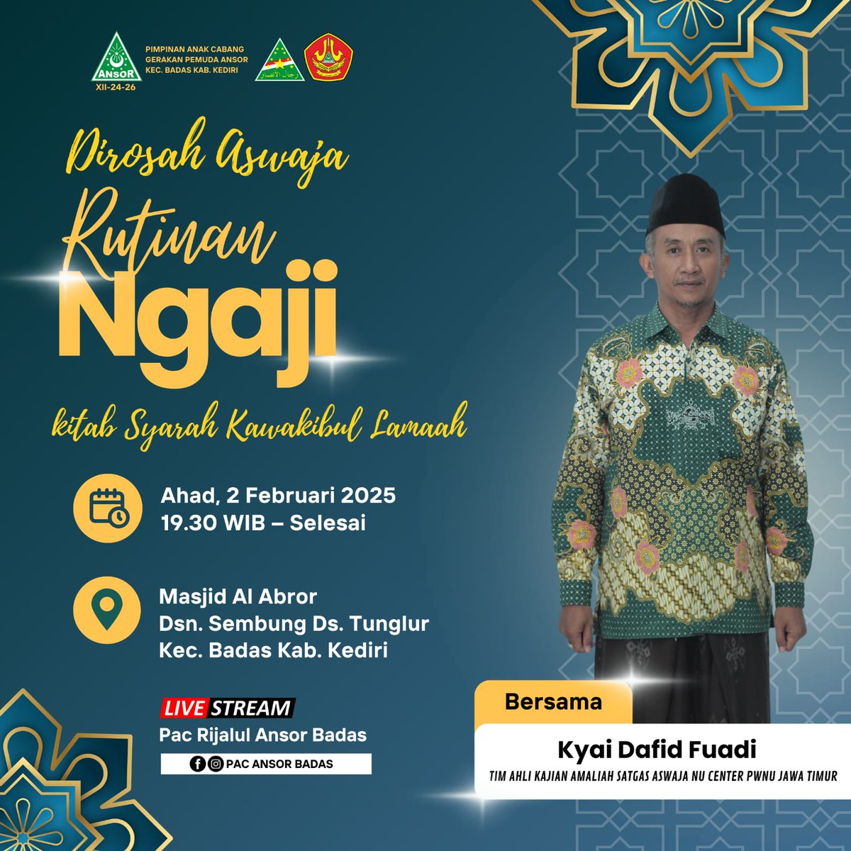 DafidFuadi's tweet photo. Dalam kondisi tertentu, bergaul dengan banyak orang untul tujuan berjuang atau berdakwah itu lebih utama daripada  'uzlah (menyendiri).
Hadits dalam komen : https://t.co/B9Bfnm0mer