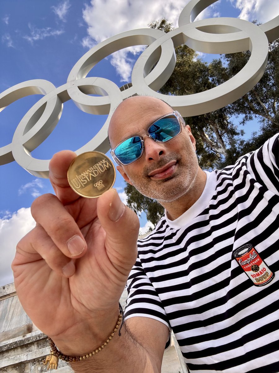 Loved presenting and running media workshops at the <a href="/EAMA_eu/">EAMA</a> event in Athens this week. Even had time to visit the Olympic Stadium and pick up a 'gold medal'! 😅 #geriatrics #Athens