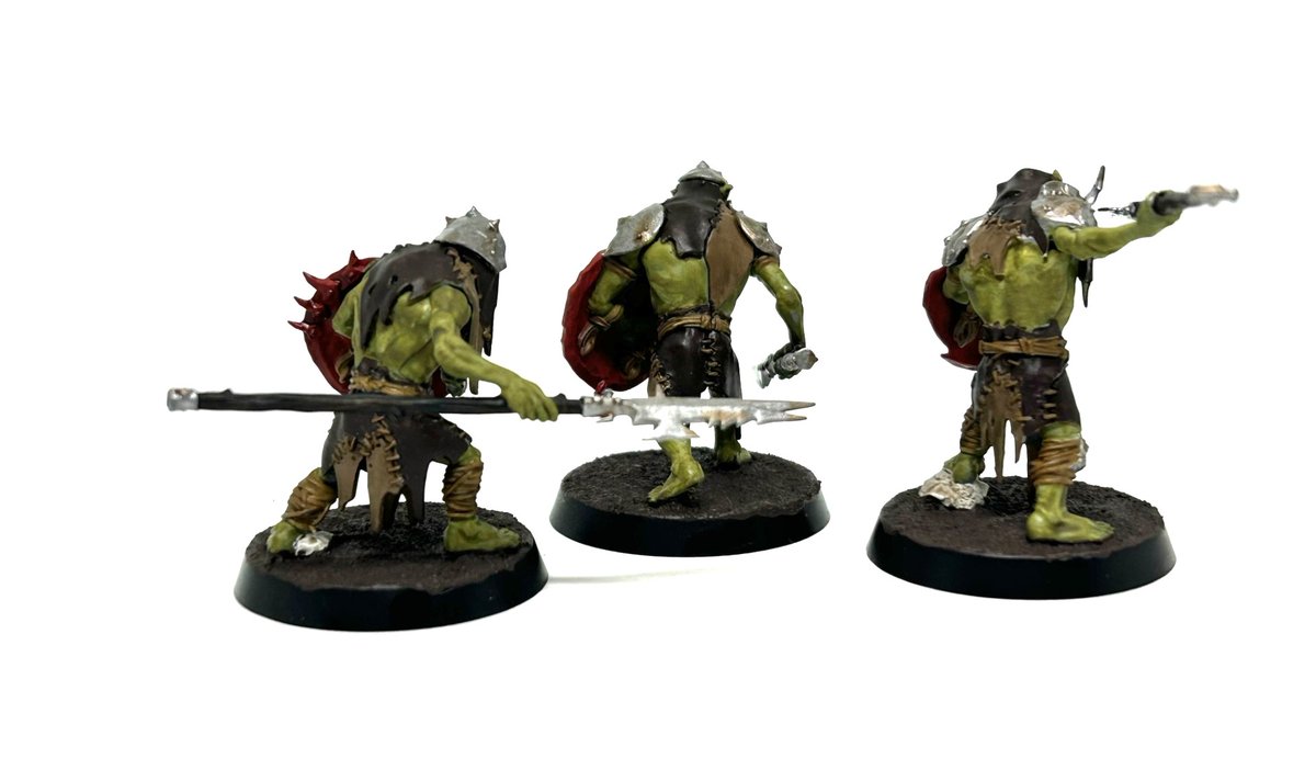 MaximumHamster's tweet image. ウォーハンマーのガットリッパを作ってみました。 #Warhammer #WarhammerCommunity #paintingwarhammer #ウォーハンマー #miniaturepainting #kruleboyz #ageofsigmar