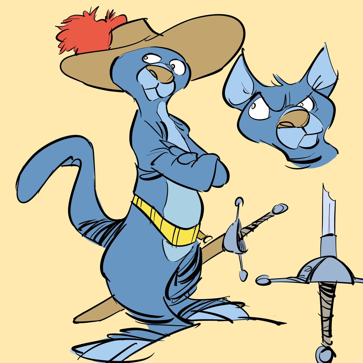 inzalix's tweet photo. Cat-with-sword design

#cat #catwithsword #sword #art #ink #comic #comics #illustration #drawing #digitalart #character #characters #characterdesign #cartoon https://t.co/NcnOi75rH2