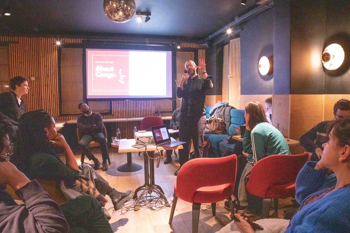 TalkAboutCongo's tweet photo. Plus de 100 personnes réunies pour décrypter les dynamiques des conflits à l’Est de la RDC et leurs enjeux politiques, économiques et stratégiques.

Merci à @KristofTiteca &amp; Esther Ntoto pour leurs interventions, et à vous toustes pour ce moment d’échange et de recueillement. ✊🏾 https://t.co/xh2mB12GjO