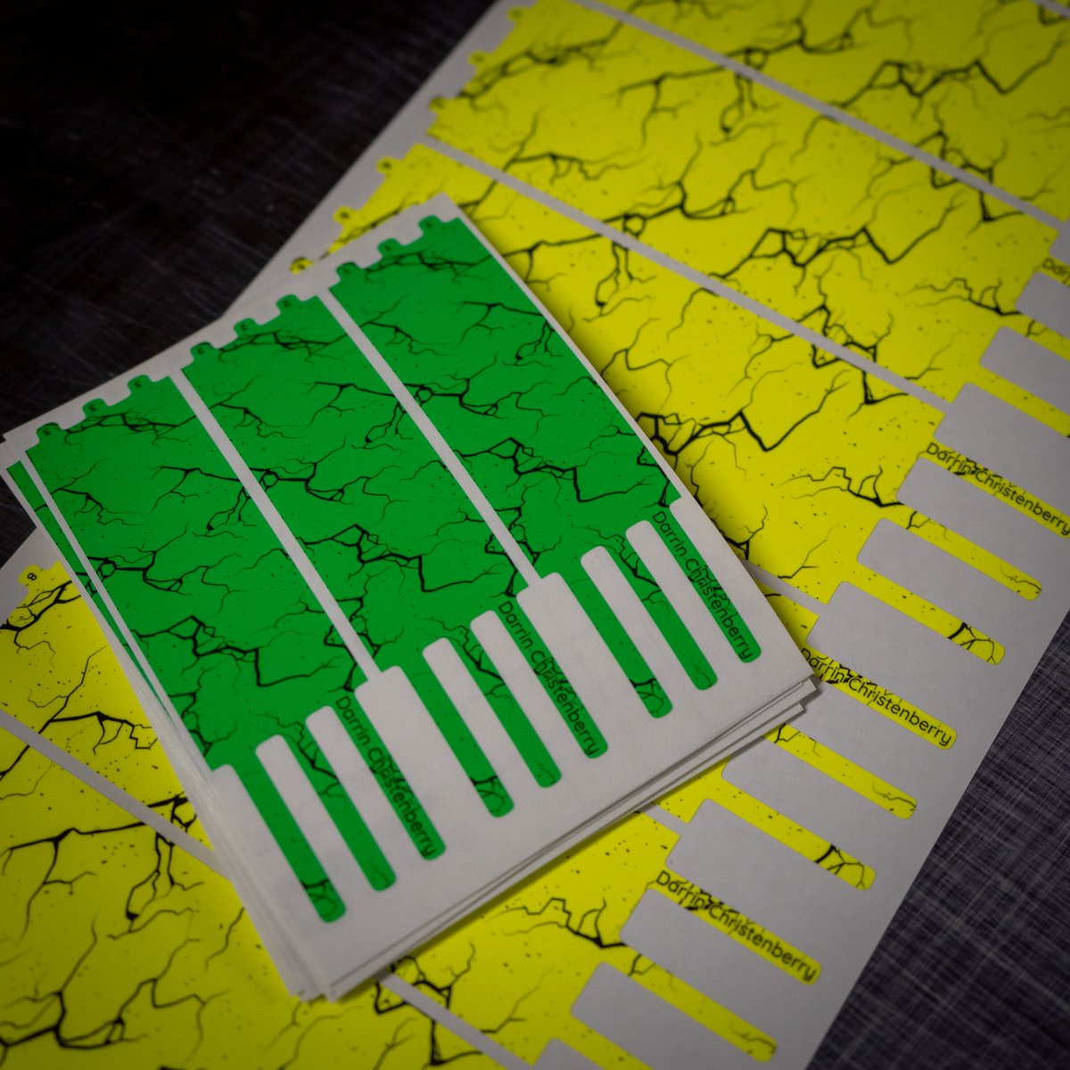 💥 Custom wraps for Darrin Christenberry!

• Fluor Yellow: Altra Centrum 27 200 shafts &amp; Flex Fletch 360 Parabolic vanes
• Fluor Green: Altra Centrum 204 300 shafts &amp; Flex Fletch 225 shield vanes

Shop the collection 👉 custommadewraps.com/.../shattered-…

#arrowwraps #archery