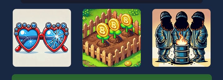 code_gp_'s tweet photo. #2 Today's combo for Feb 2 ๐๐
Flies ๐
https://t.co/izZkd64IU1
Bums ๐
https://t.co/VYJboBaOPY
Crypto Donut ๐ฉ ๐
https://t.co/QEGvmeawqh
TapCoins ๐
https://t.co/wfNiZOx7zm
#flies #flieshouse #bums #cryptodonut #tapcoins #todaycombo https://t.co/Fl1eyoU0c7