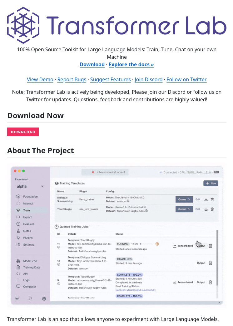 tom_doerr's tweet image. Build, tune, and run LLMs locally