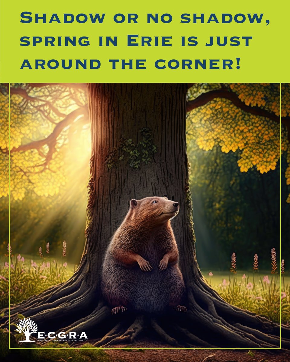 Happy Groundhog Day! #ECGRAWorks #OurErie