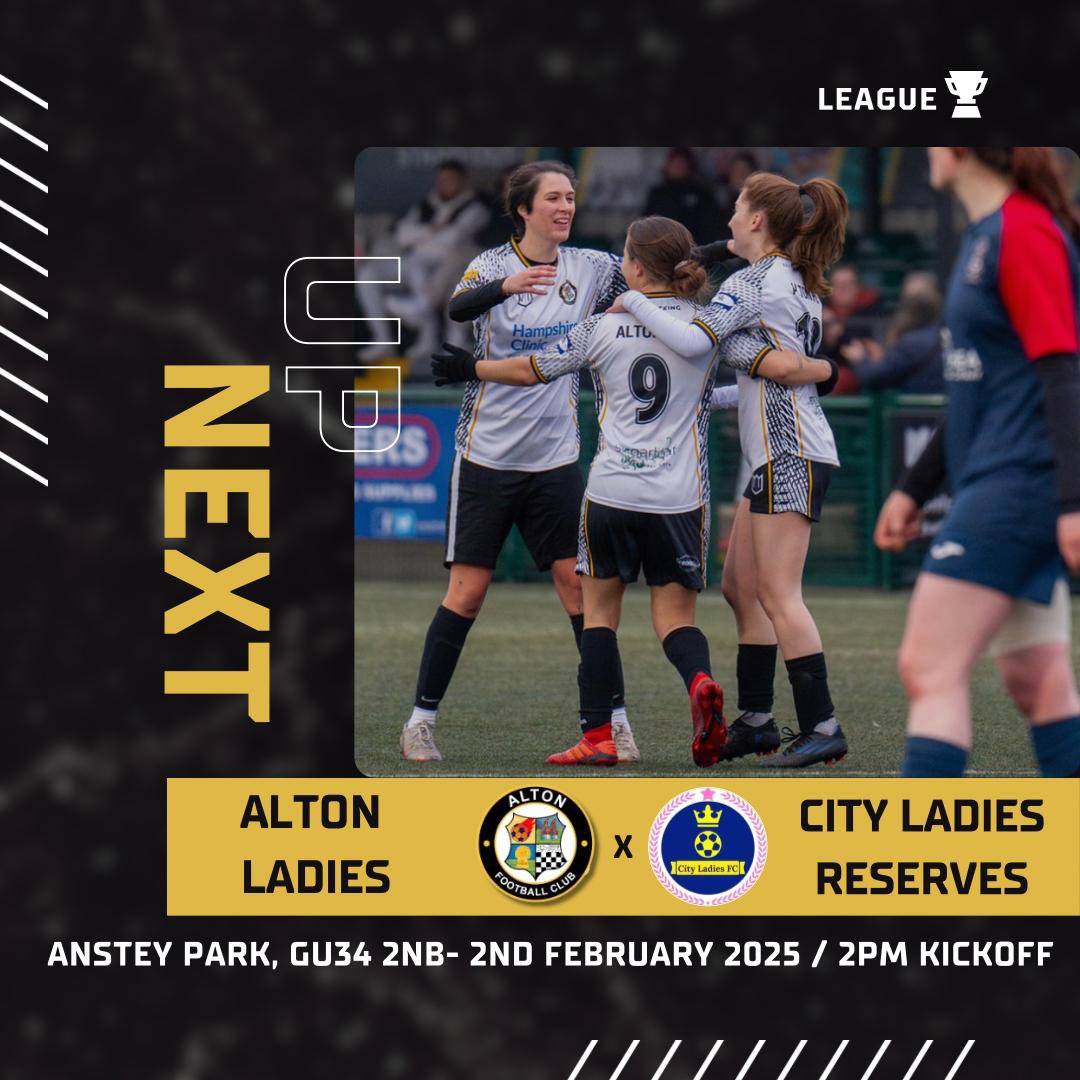 Match day for Alton Ladies First Team ⚽️