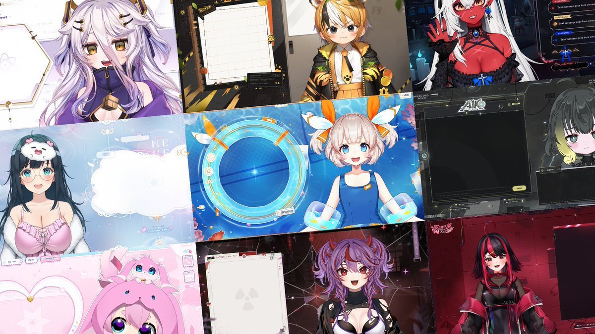 feya_kun's tweet image. ❗️FREE VTUBER OVERLAY RAFFLE❗️thank you for your support!! ily❗️ ♥️ monthly giveaway!!

how to join:
- like
- follow
- retweet 
optimal: drop your png （っ＾▿＾）

raffle goes until 1st march #vtuber #VTuberAssets