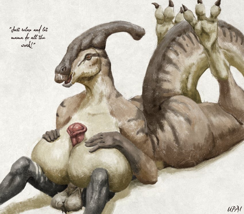 “ An Herbivore must do anything to survive… and sometimes that means letting a Carnivore fuck your holes for a night~” 

Matilda The Horny  Hadrosaurid

🦕 Submissive Bisexual Female ( Scalie Men Prefered ) 

🦕 Jungle / Tribal setting wanted most 

🦕 DM for Kink Limits