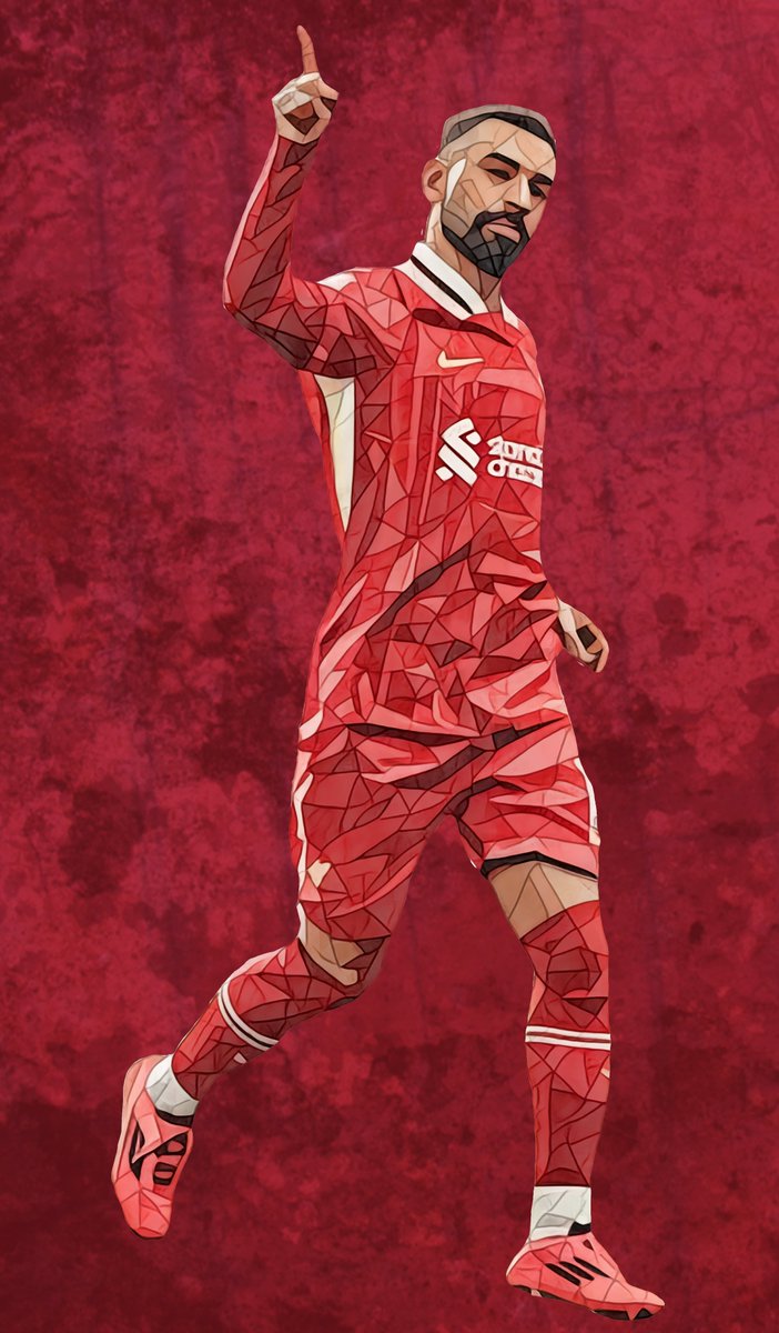 Dear #LFC fans,

My autistic Son, Ryan has turned his self-taught eye to <a href="/MoSalah/">Mohamed Salah</a> 

He hopes you like it.