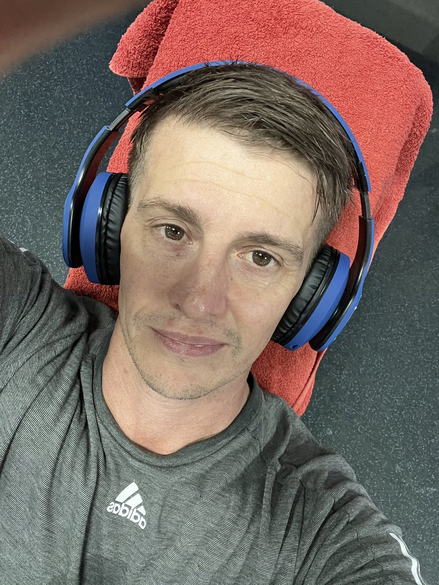 A little tired, but burning them calories