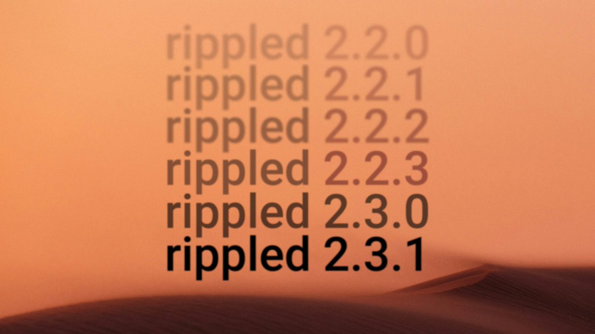 ✅ XRPKuwait Cluster is now fully running on the latest rippled v2.3.1!

📢 We urge all #XRPL node operators to update to the latest version to maintain optimal network health.