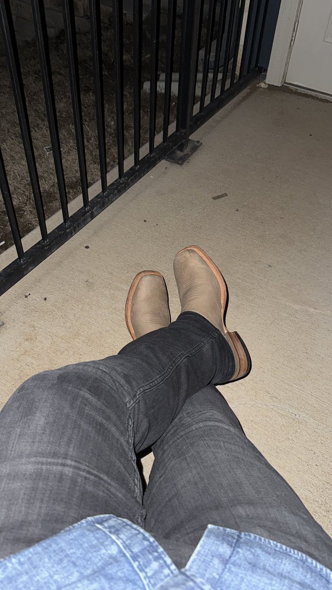 Take my boots off 😈