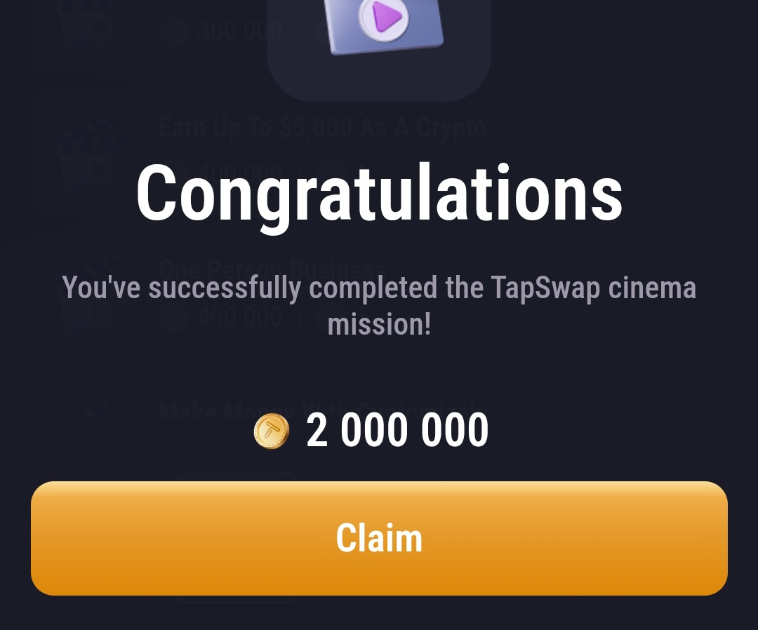 VaveylaCrypto's tweet image. TapSwap YouTube Code 2 Feb.
#tapswap #TapSwapCode
#tapswapcodes
Want to Start a Clothing Line
✅ murt
Unbelievable Stories of People
✅ mx3e
How to Grow a Lucrative 
✅ crsb
Earn $7,450/Month
✅ ufa4
How to Turn Augmented
✅ ate5
Need Cash by Tomorrow
✅ kavo
10 Simple…