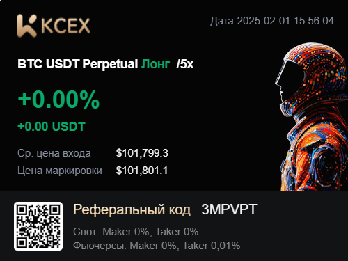 Присоединяйтесь ко мне на KCEX <a href="/KCEX_CIS/">KCEX CIS</a>, чтобы получать самые низкие комиссии на рынке, бесплатные выводы средств и до 1000 USDT в виде бонуса на фьючерсы! Используйте мой код приглашения USUUUN и зарегистрируйтесь сейчас по ссылке: kcex.com/register?invit…