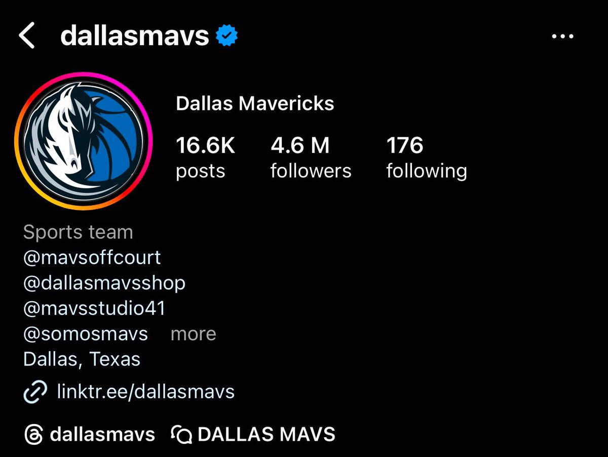 SkyedOKC's tweet image. the Dallas Mavericks have lost over 700,000 thousand followers on Instagram in just a little over 4 hours since the trade