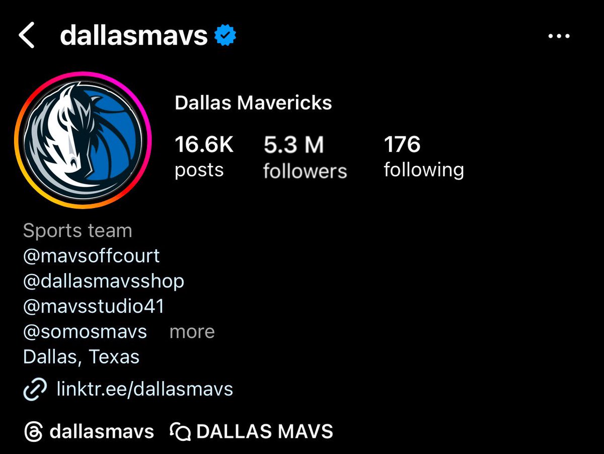 SkyedOKC's tweet image. the Dallas Mavericks have lost over 700,000 thousand followers on Instagram in just a little over 4 hours since the trade
