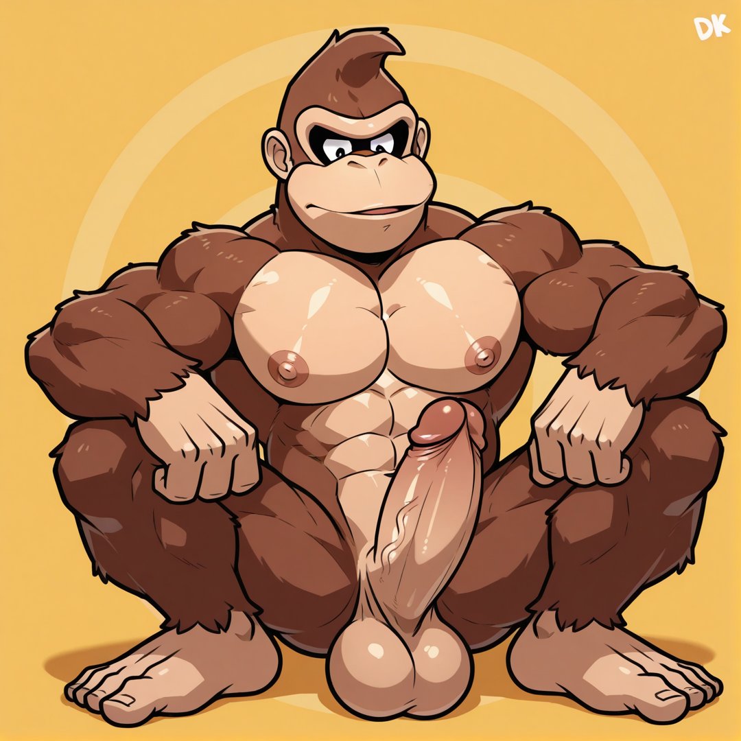 Parece que Donkey Kong tiene una gran banana para ti
#aiart #furryaiartist #furryaiartist #yiff #nsfw