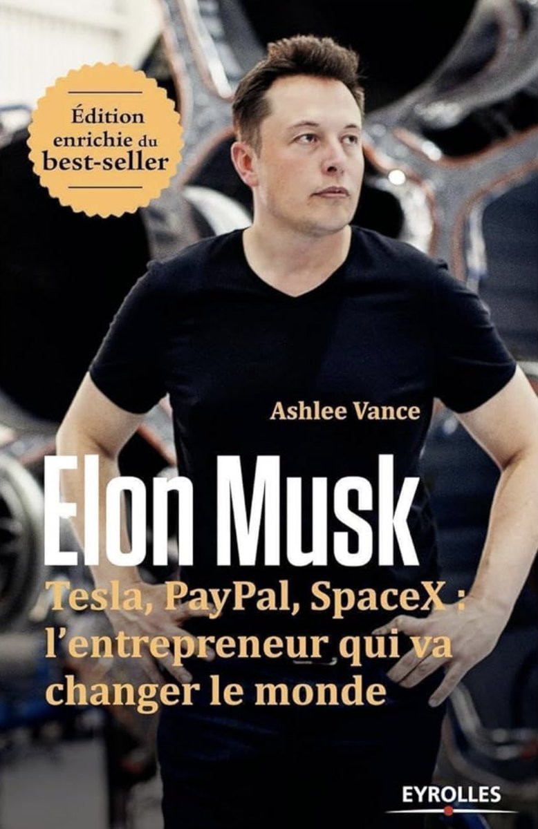 RunAndInvest's tweet photo. @turtle_invest @elonmusk J’ai lu celui là et ça vie est hallucinante ! https://t.co/UmKEul5P4U