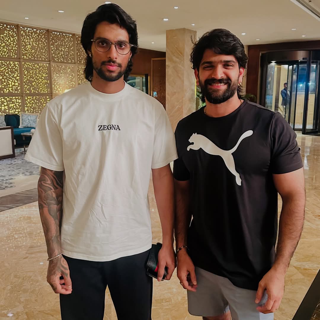 RoopeshShettyFc's tweet image. It was great meeting Indian cricketer @TilakV9 ❤️

@RoopeshTShetty #tilakvarma #INDvsENG